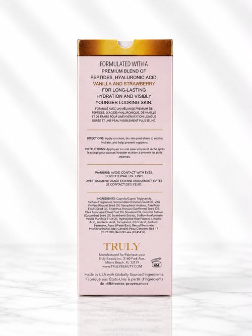 Piel Suave, Sin Irritación y Perfumada al Rasurar — TRULY Soft Serve